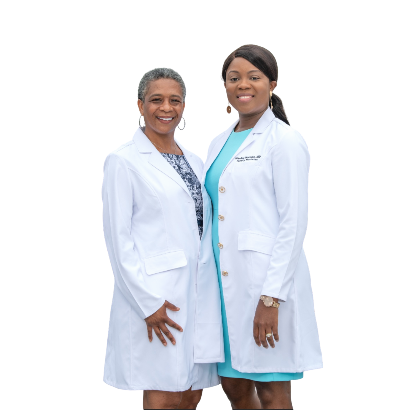 Lab coat top slim fit