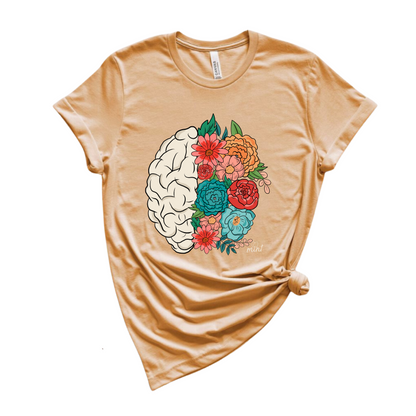 Floral Brain T-shirt