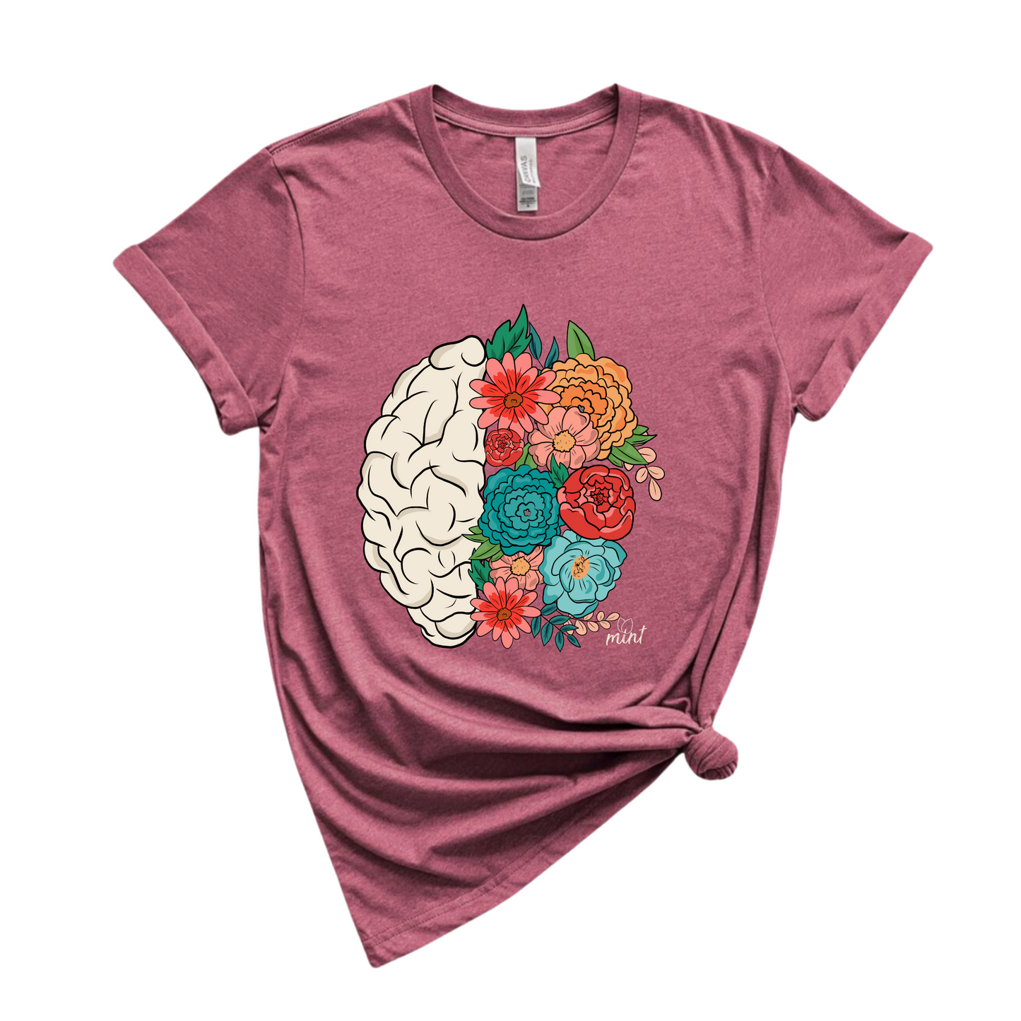 Floral Brain T-shirt