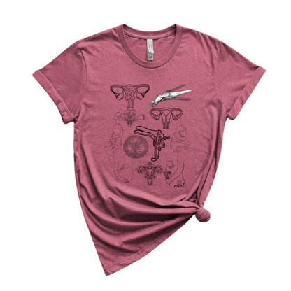 Women's Health Medical Doodles T-shirt