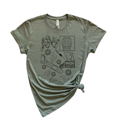 Medical Doodle T-shirt