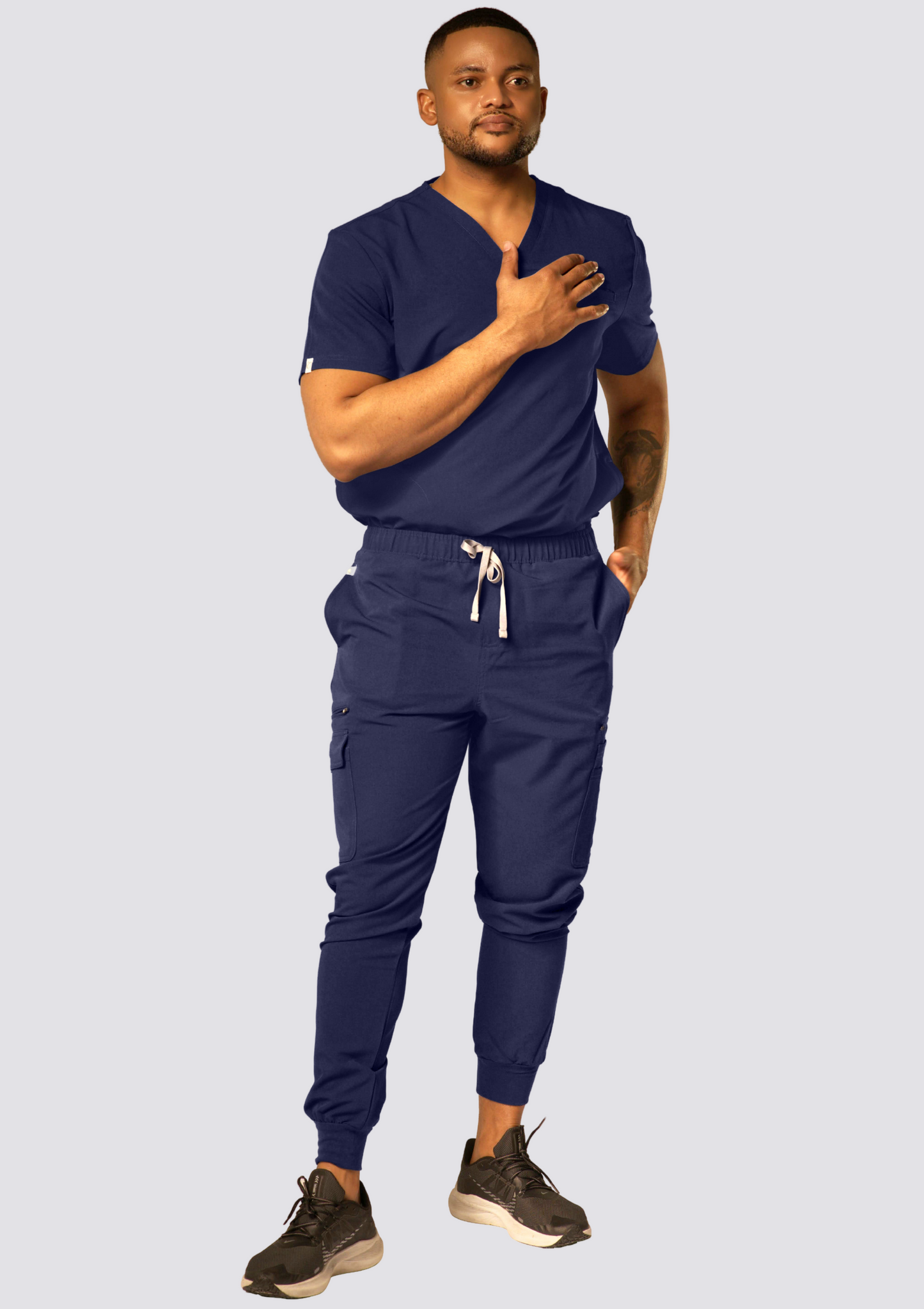 SKIP MEN Jogger Scrub Pants