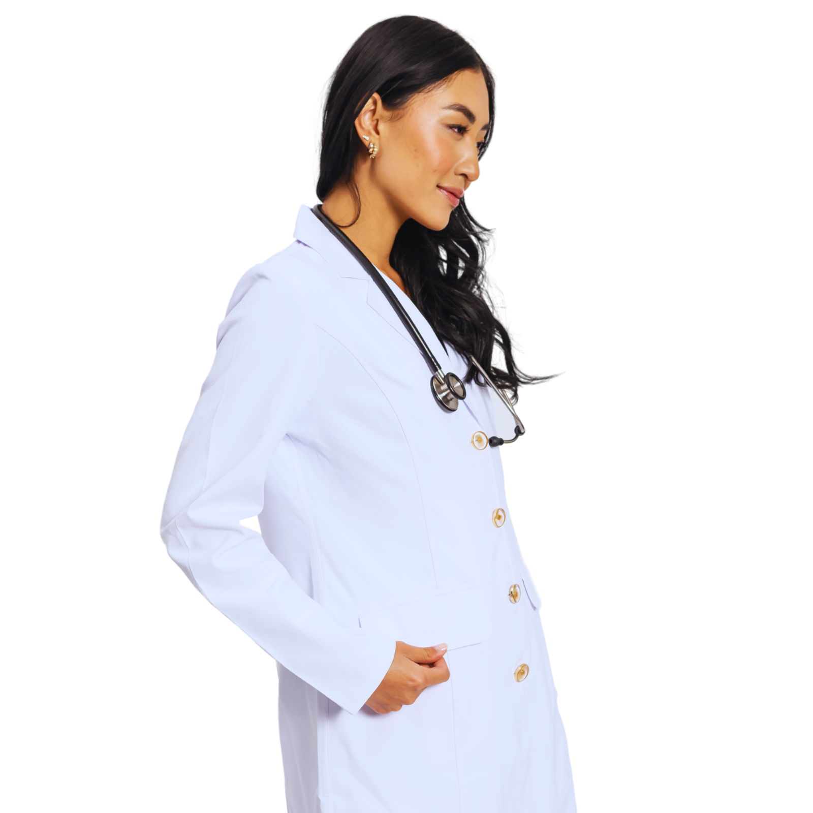 IOLAH SLIM FIT LAB COAT – Mint Apparel