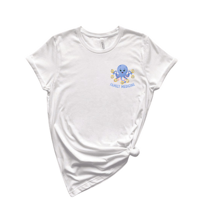 Family Medicine Octopus T-shirt-2 Pocket