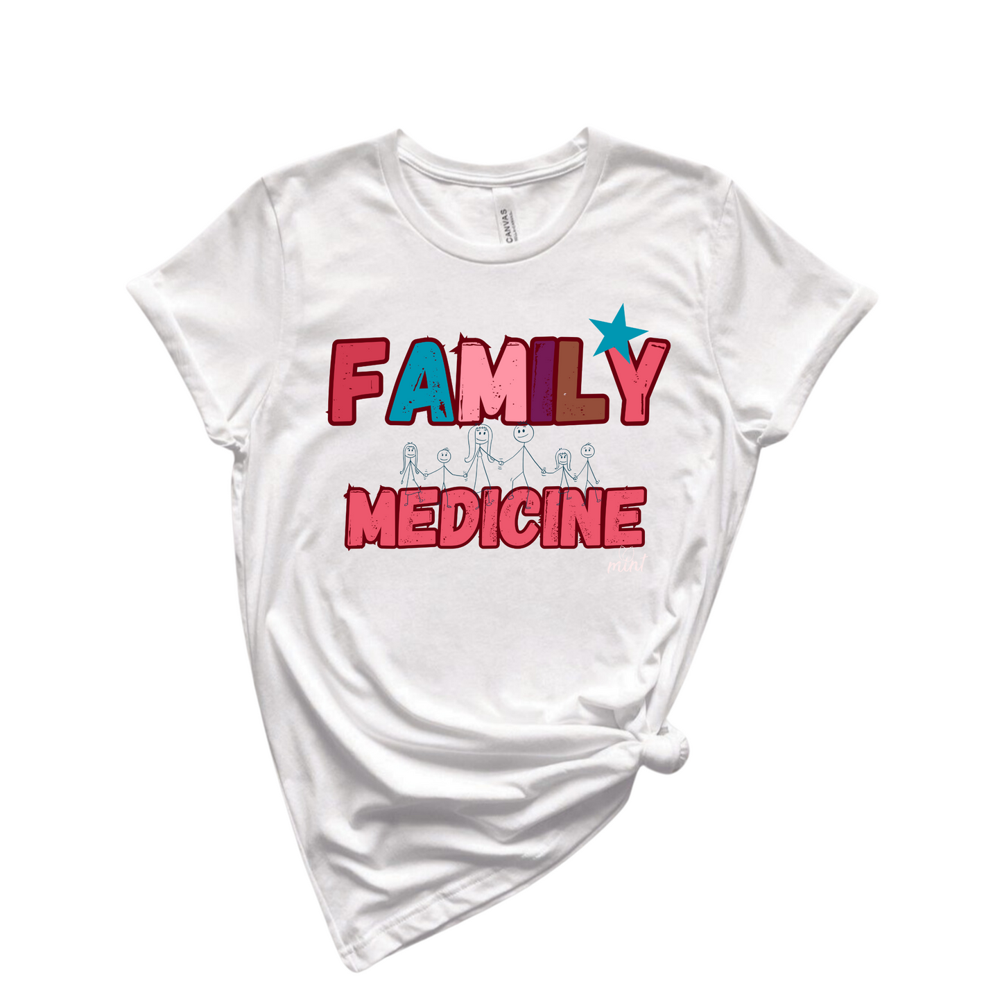 FAMILY MEDICINE RETRO T-SHIRT