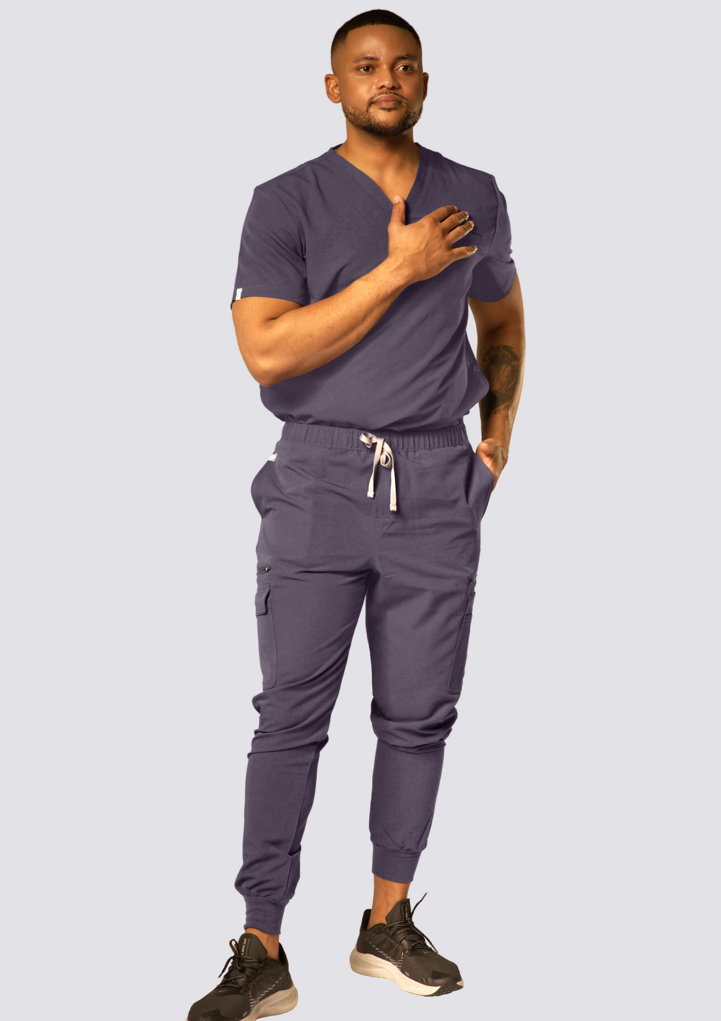 SKIP MEN Jogger Scrub Pants