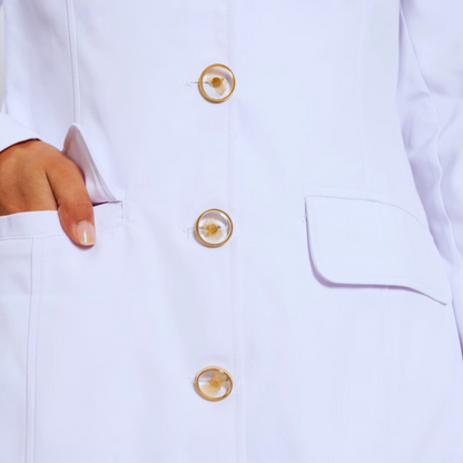 IOLAH SLIM FIT LAB COAT