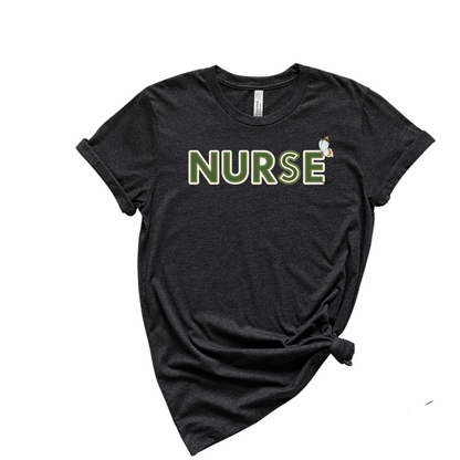 NURSE MID-CHEST SHORT SLEEVE SHIRT