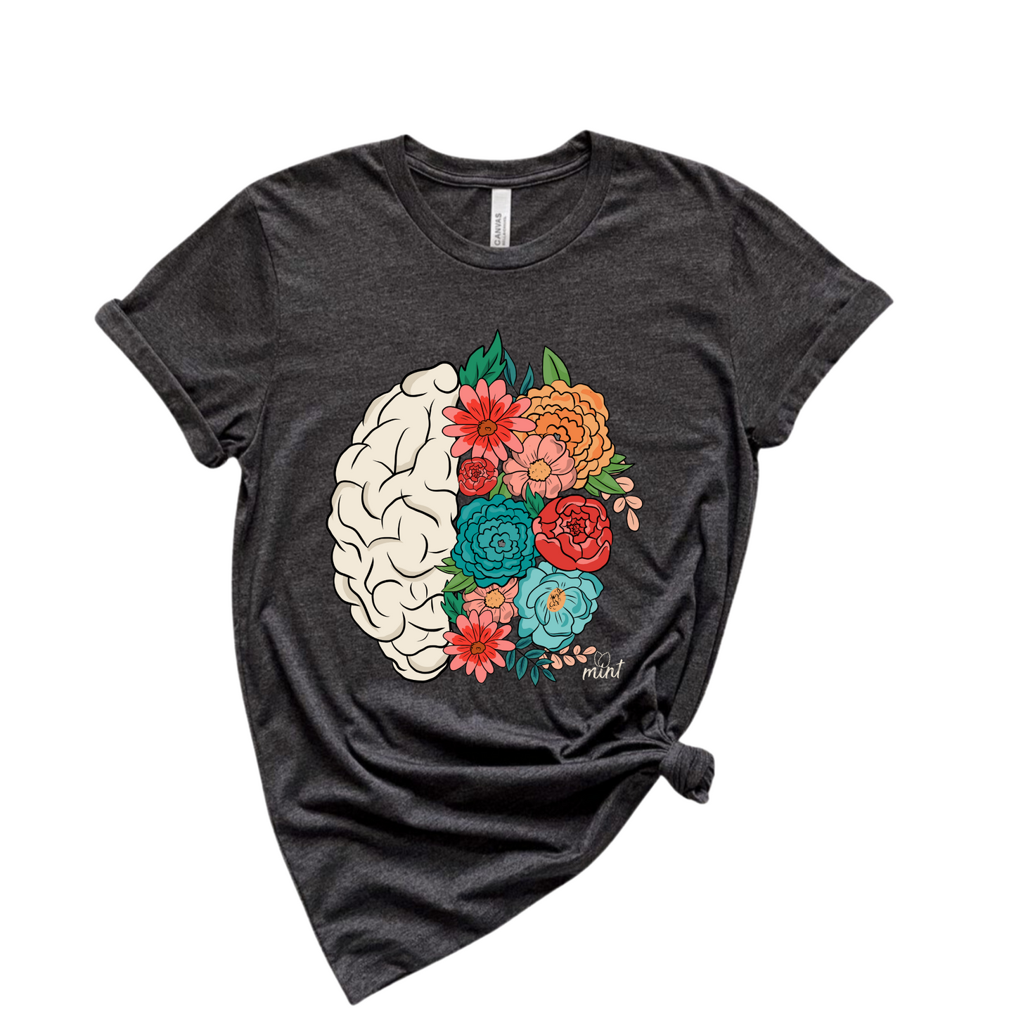 Floral Brain T-shirt