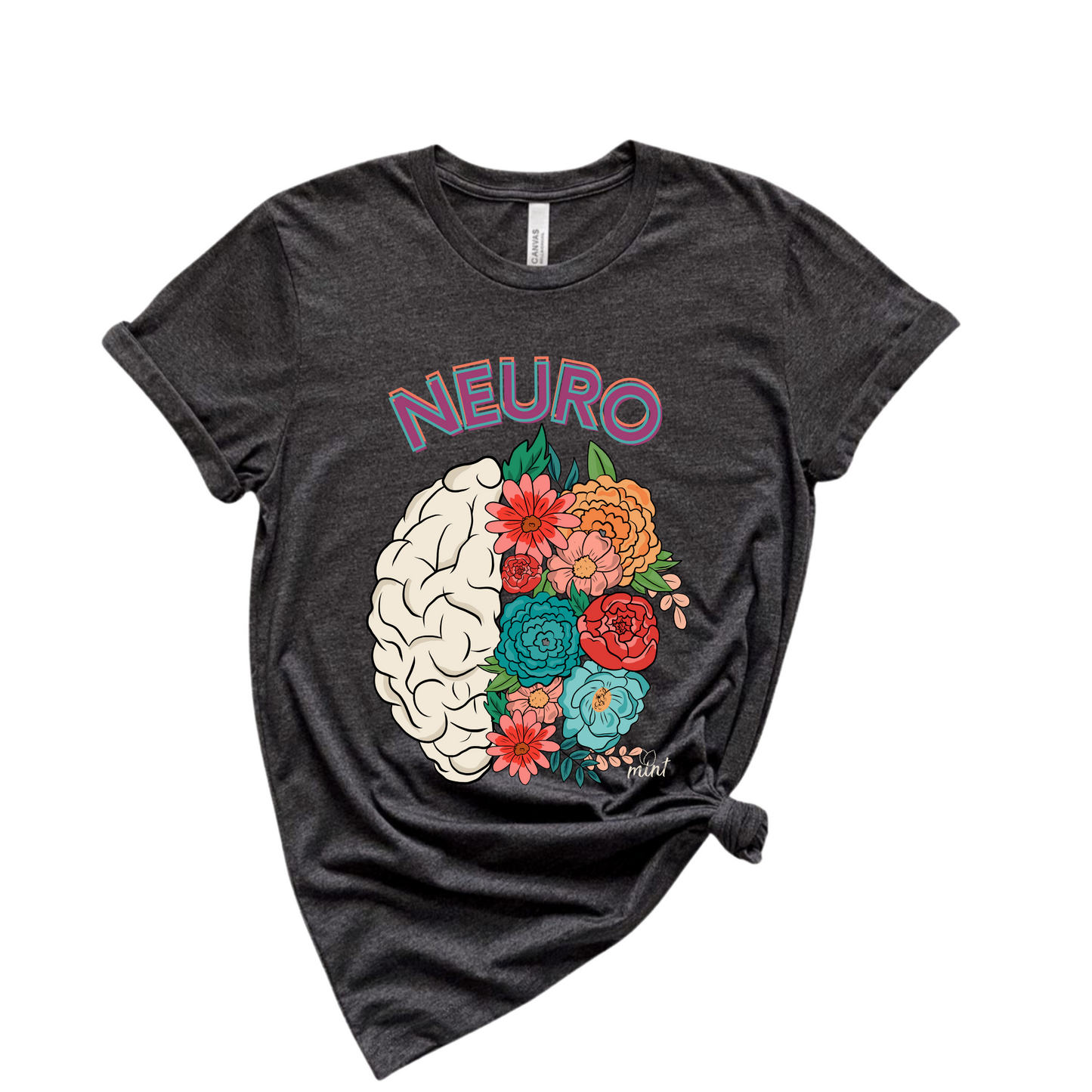 Floral Brain NEURO T-shirt