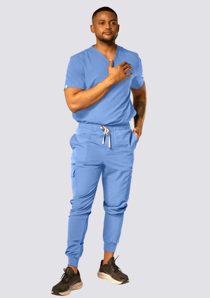 SKIP MEN Jogger Scrub Pants