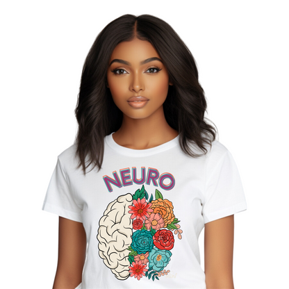 Floral Brain NEURO T-shirt