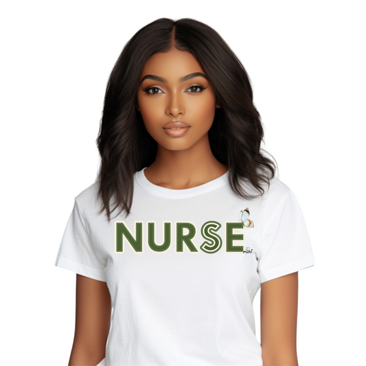 NURSE MID-CHEST SHORT SLEEVE SHIRT