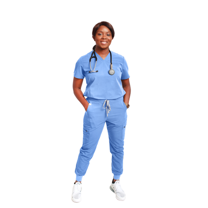 KENZIE Three Pockets SCRUB TOP