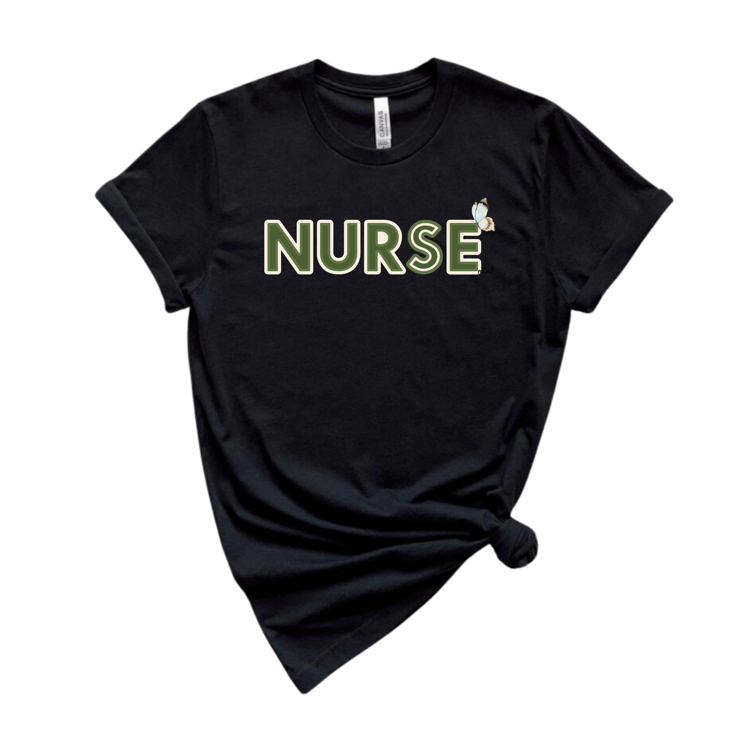 NURSE MID-CHEST SHORT SLEEVE SHIRT