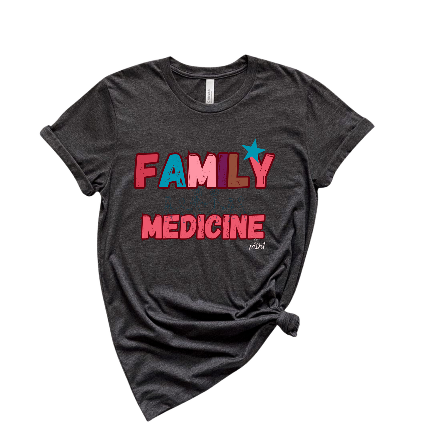 FAMILY MEDICINE RETRO T-SHIRT