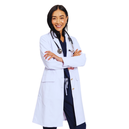 IOLAH SLIM FIT LAB COAT