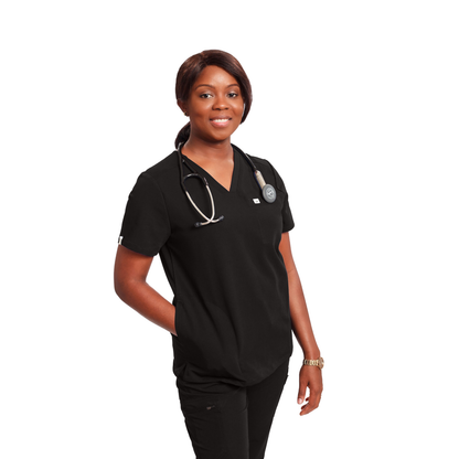 KENZIE Three Pockets SCRUB TOP