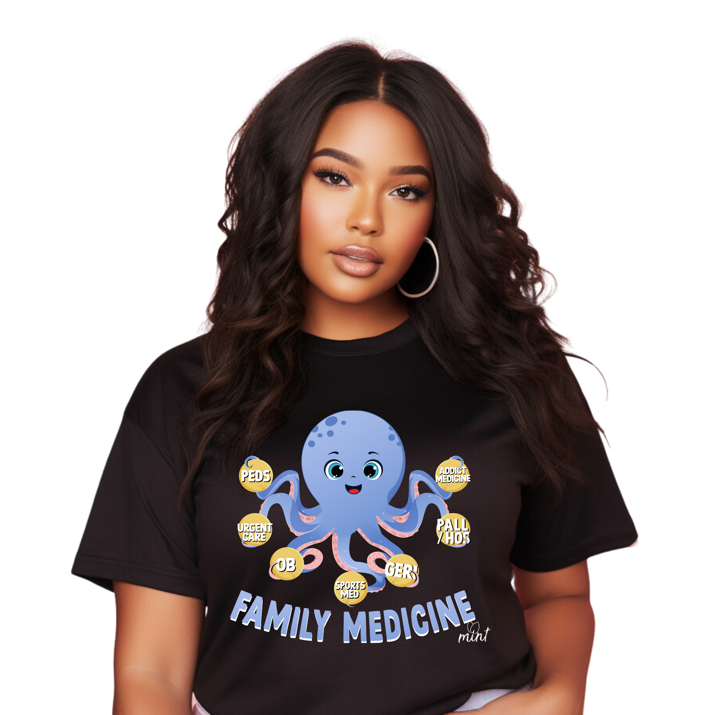 Family Medicine Octopus T-shirt-2