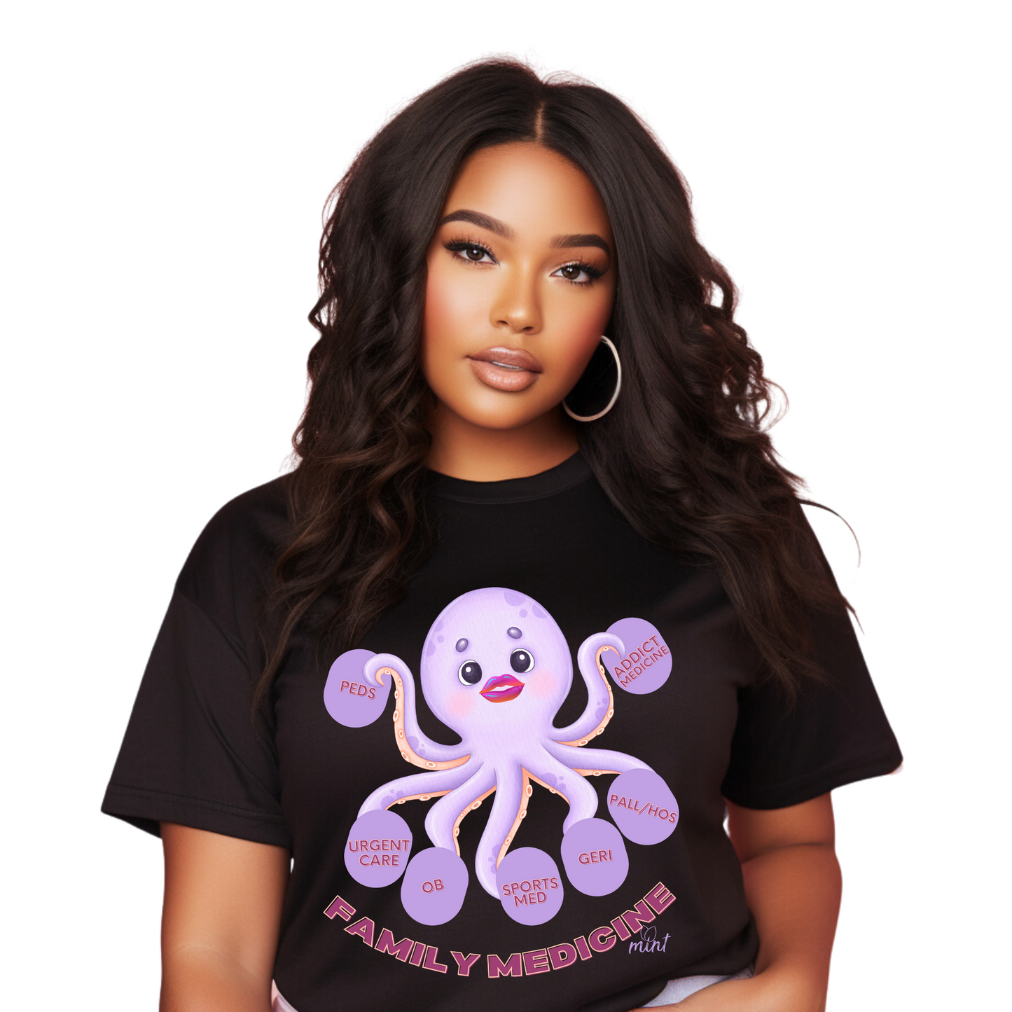 Family Medicine Octopus T-shirt-1