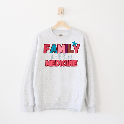 FAMILY MEDICINE RETRO SWEATSHIRT