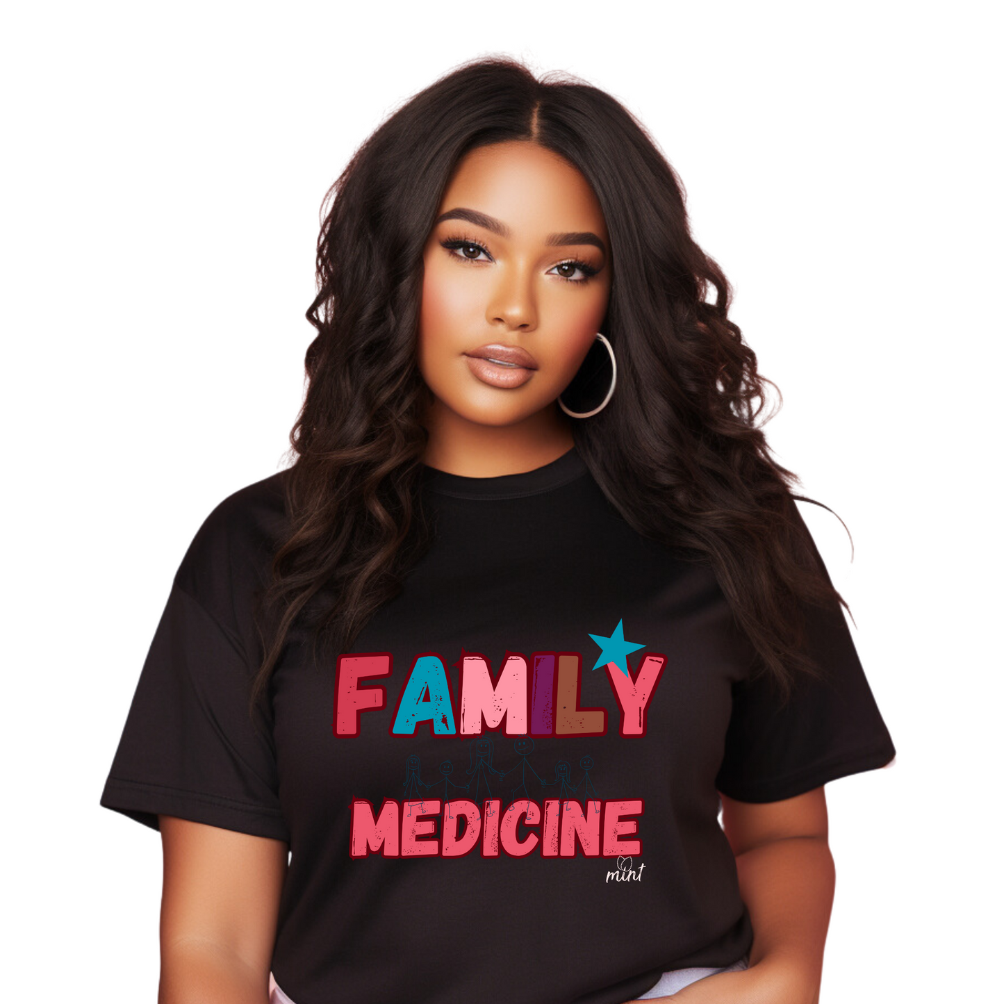 FAMILY MEDICINE RETRO T-SHIRT