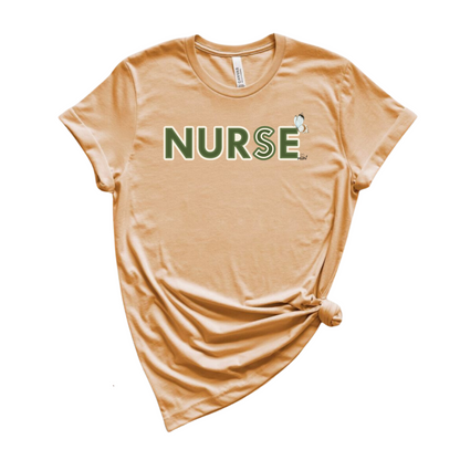 NURSE MID-CHEST SHORT SLEEVE SHIRT