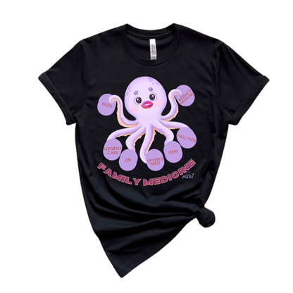 Family Medicine Octopus T-shirt-1