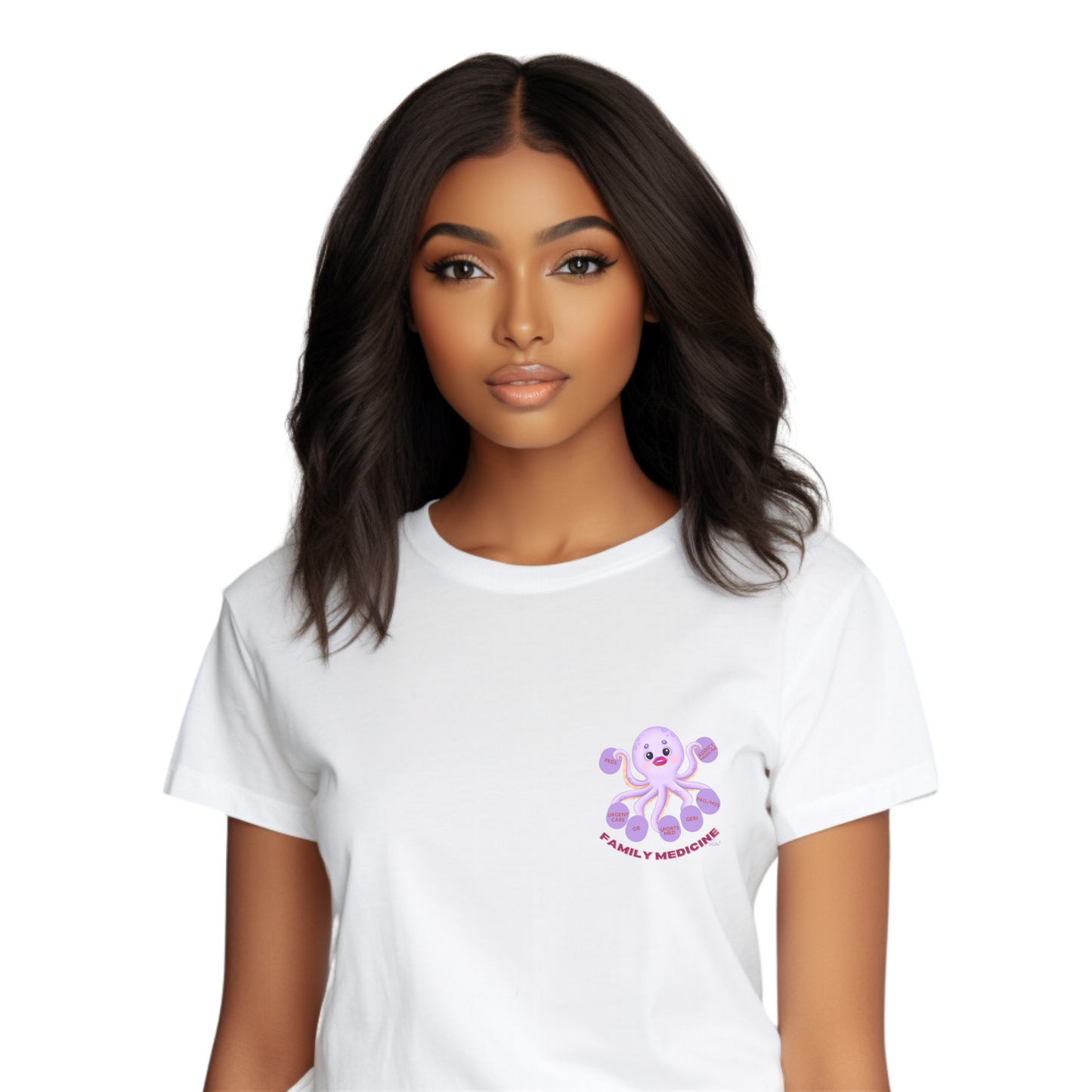 Family Medicine Octopus T-shirt-1 Pocket