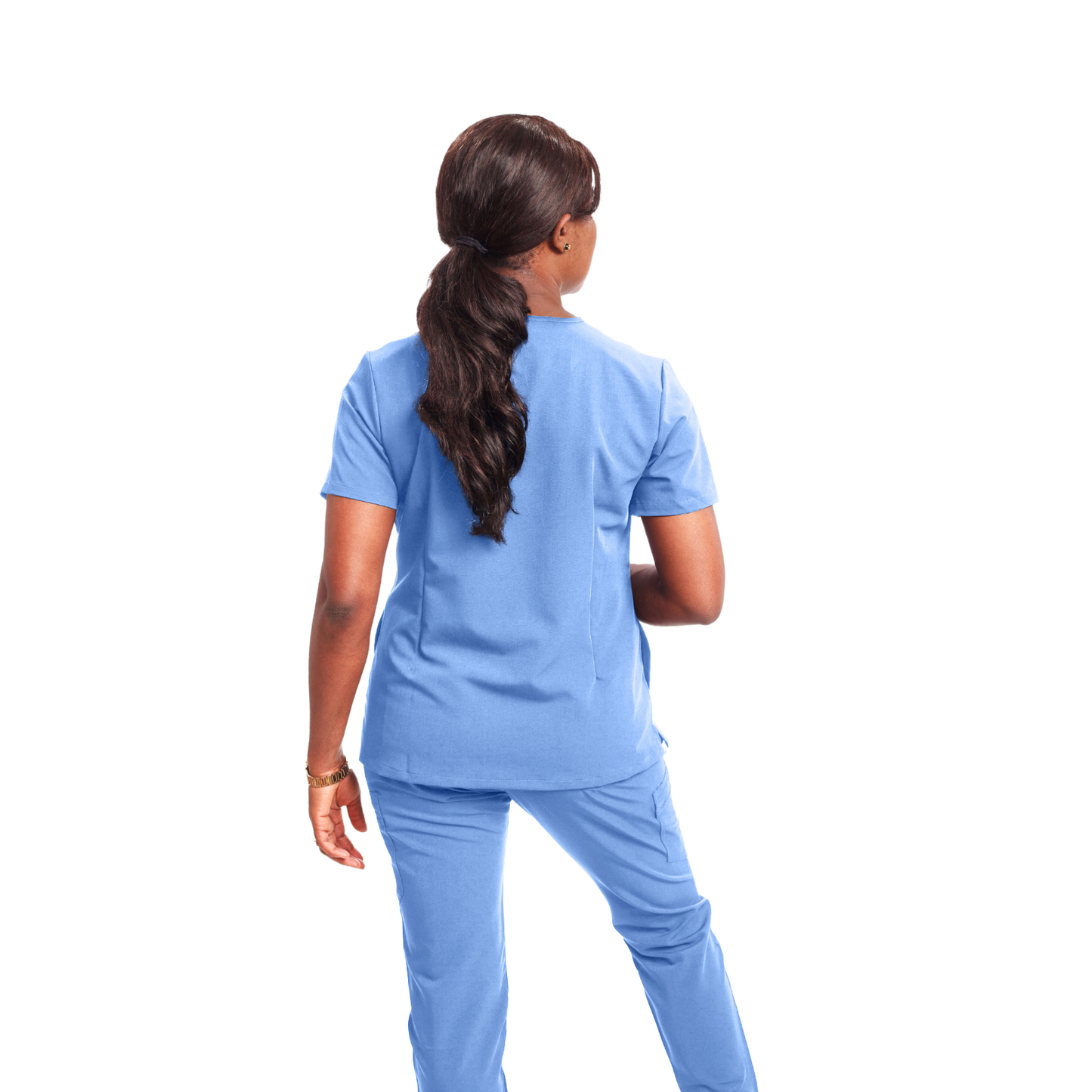 KENZIE Three Pockets SCRUB TOP