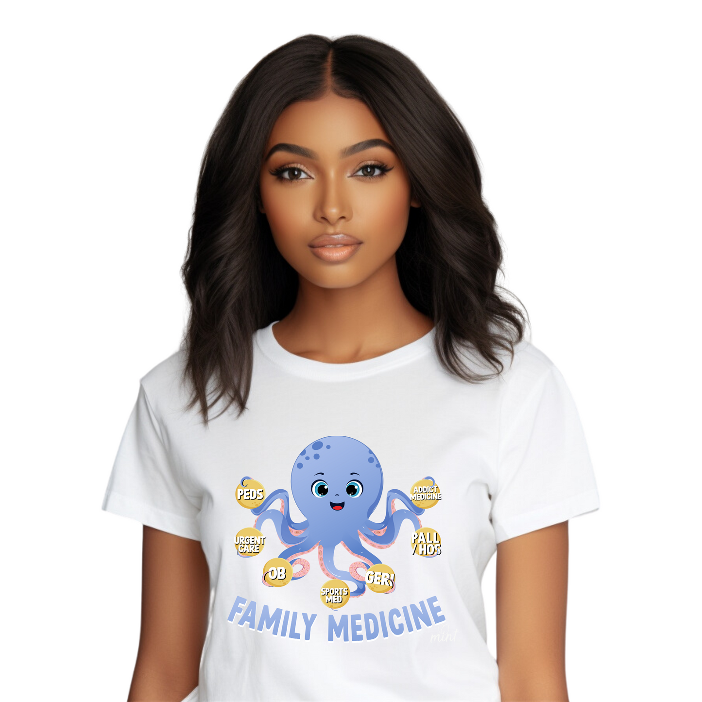 Family Medicine Octopus T-shirt-2