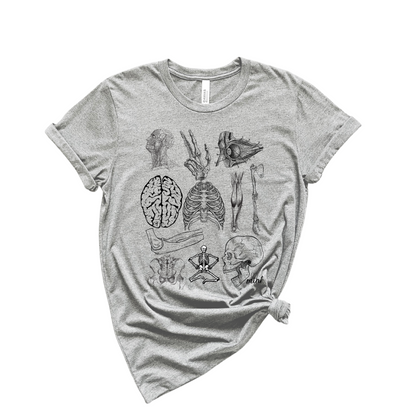 VINTAGE ANATOMY T-SHIRT