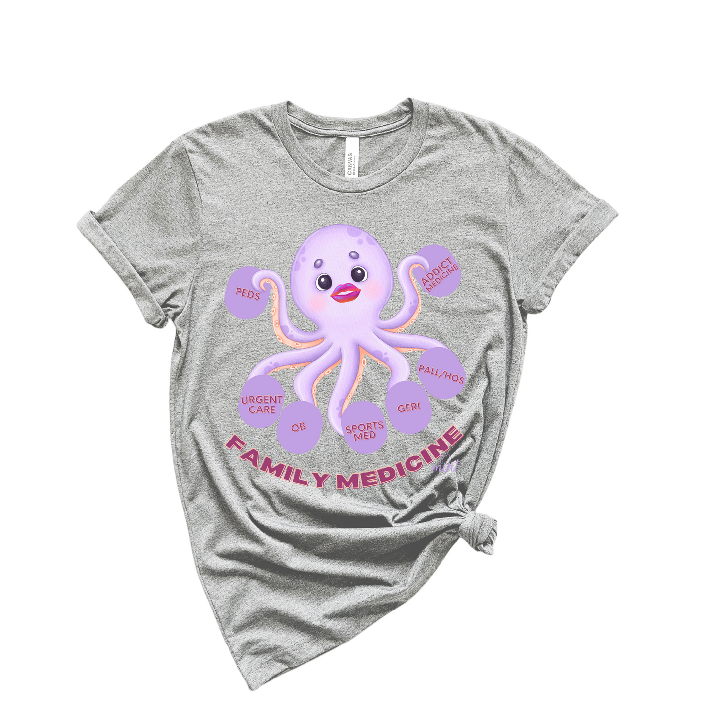 Family Medicine Octopus T-shirt-1