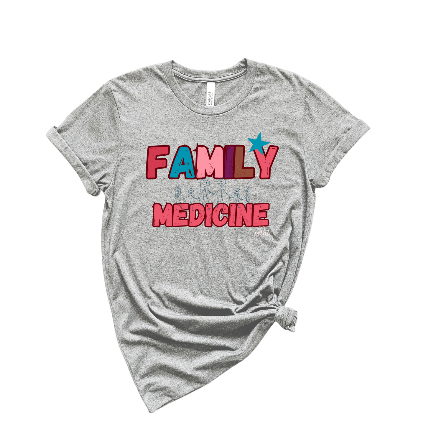 FAMILY MEDICINE RETRO T-SHIRT