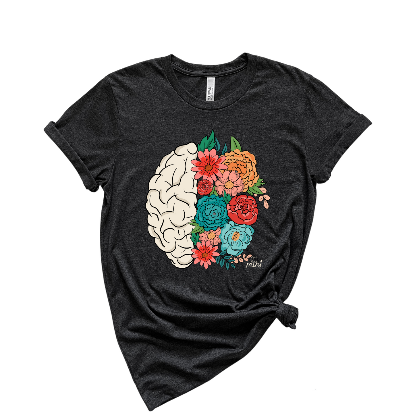 Floral Brain T-shirt