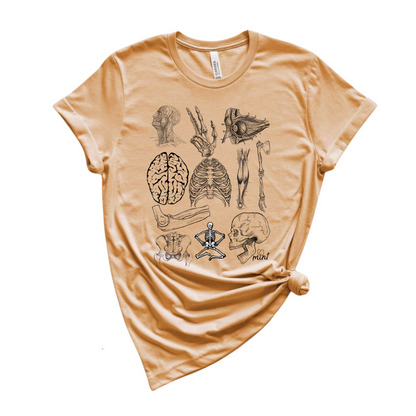 VINTAGE ANATOMY T-SHIRT