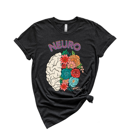 Floral Brain NEURO T-shirt