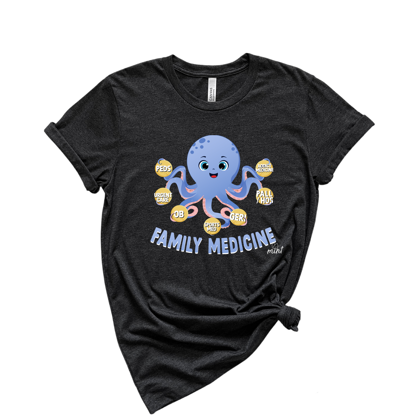 Family Medicine Octopus T-shirt-2