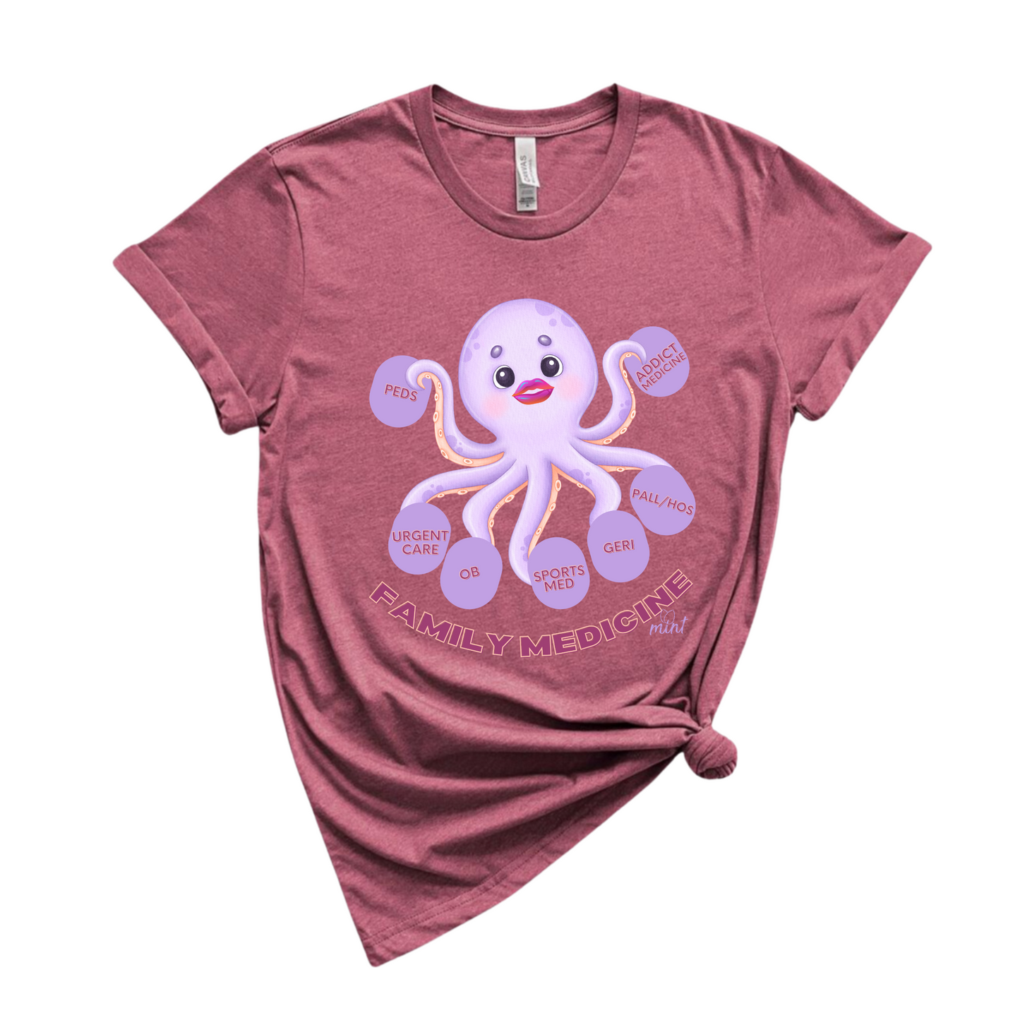 Family Medicine Octopus T-shirt-1