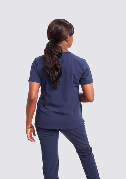 KENZIE Three Pockets SCRUB TOP