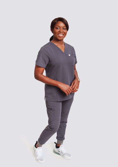 KENZIE Three Pockets SCRUB TOP